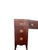 20th Century English Georgian Revival Mahogany Pedestal Desk For Sale - Image 9 of 10