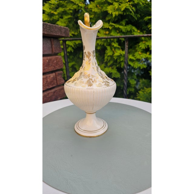 Ceramic Porcelain Pitcher by G. Gallichani, Italy, 1950s For Sale - Image 7 of 11