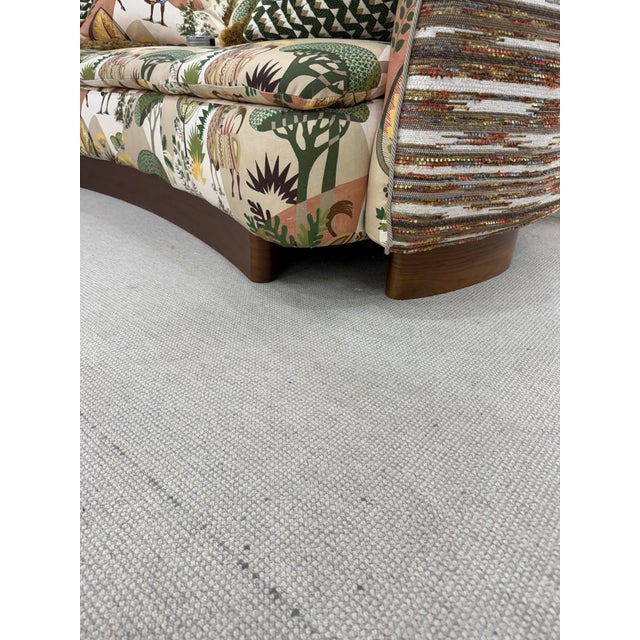 Scalamandre Llamas Couch For Sale In New York - Image 6 of 7