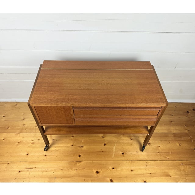 Mid-Century Modern Danish Storage Cart, 1960s For Sale - Image 6 of 11