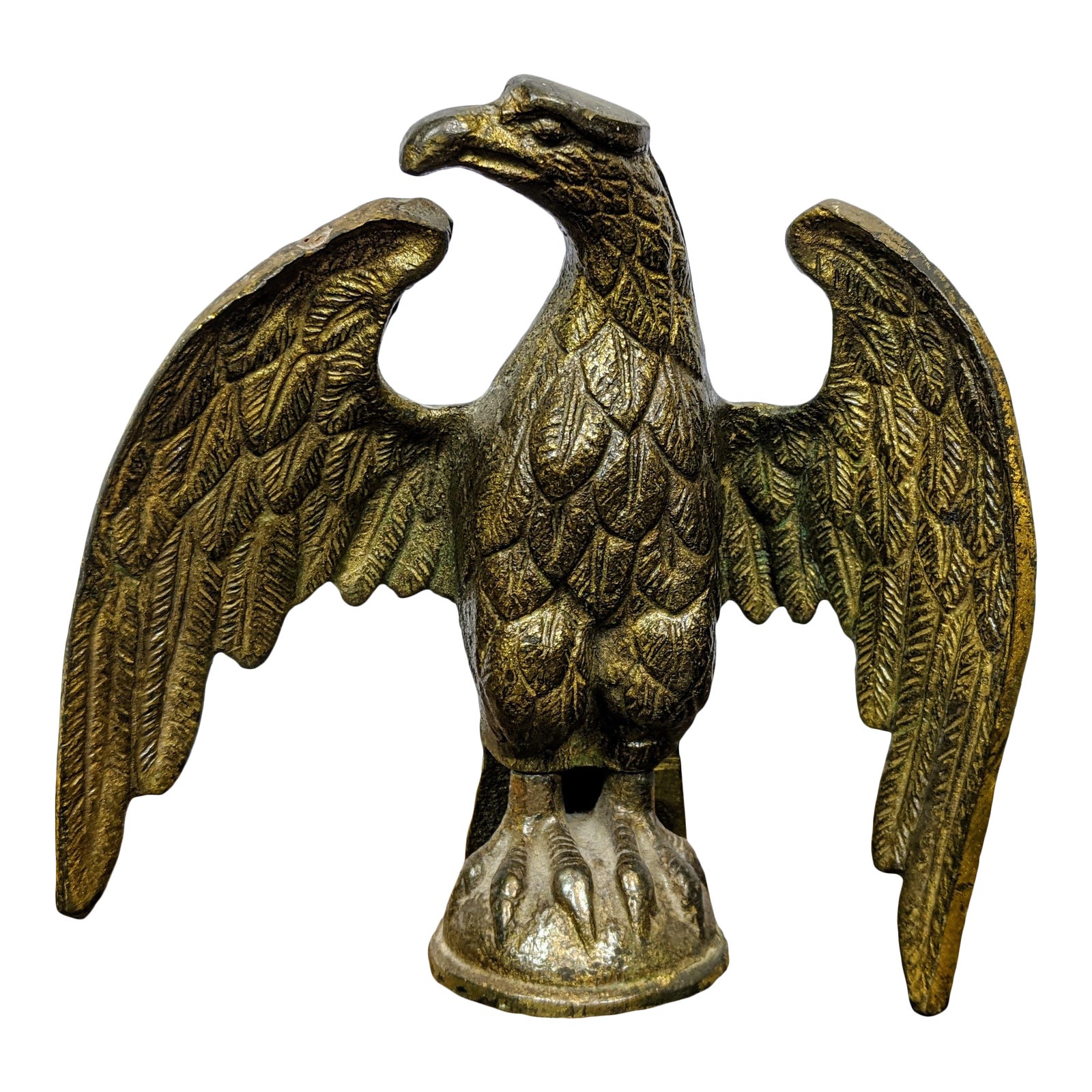 Antique Civil War Era Bronze Eagle Finial Flag Topper Chairish