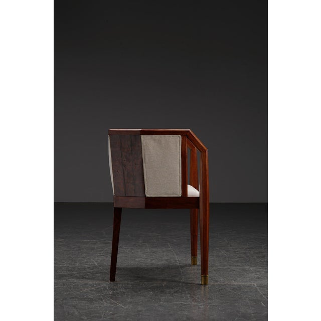 Art Deco Desk Chair, Belgium, 1930s For Sale - Image 3 of 18