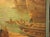 19th Century French Seaport Oil Painting After Claude Lorrain, 60.4 X 74.3 In For Sale - Image 9 of 18