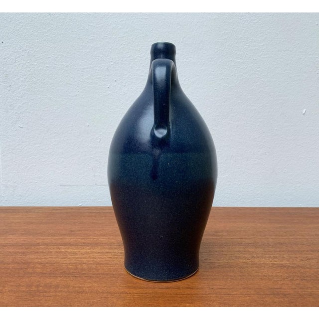 Vintage German Ceramic Jug by Pino Horst Pint for Satemin Pottery For Sale - Image 4 of 18