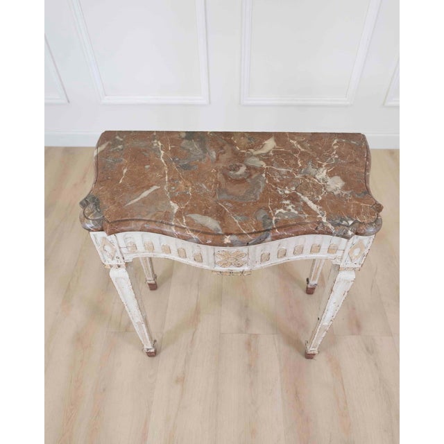 French 18th Century Louis XVI Period Console Table For Sale - Image 3 of 9