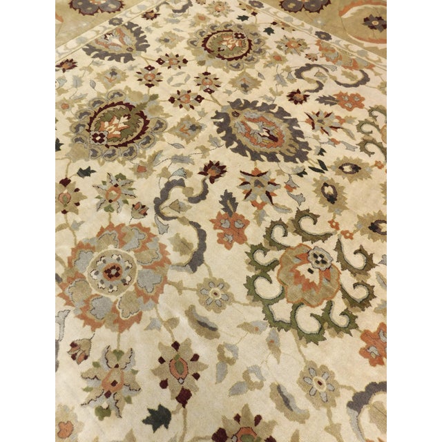 Vintage Hand Knotted Palatial Wool Pile Rug. 15'5"x 21'3" For Sale - Image 15 of 18