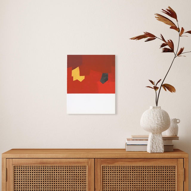 Lithograph circa 1970 after artist Serge Poliakoff. Measures 9.25" x 11.5" overall. Great condition! Sold unframed.