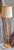 Vintage Swedish Adjustable Floor Lamp with Pine Wood Base and Fabric Shade, 1970s For Sale - Image 4 of 8