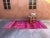 Hot Pink Mid-Century Moroccan Rug - 4'12" X 10'4" Ft For Sale - Image 8 of 11