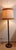 Beige Vintage Floor Lamp with Dark Stained Birch Base, 1970s For Sale - Image 8 of 8