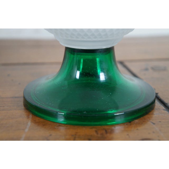 Mid 20th Century Mid 20th Century Studio Nova Portugal Pineapple Flower Frosted Glass Votive Candle Holders - a Pair For Sale - Image 5 of 11