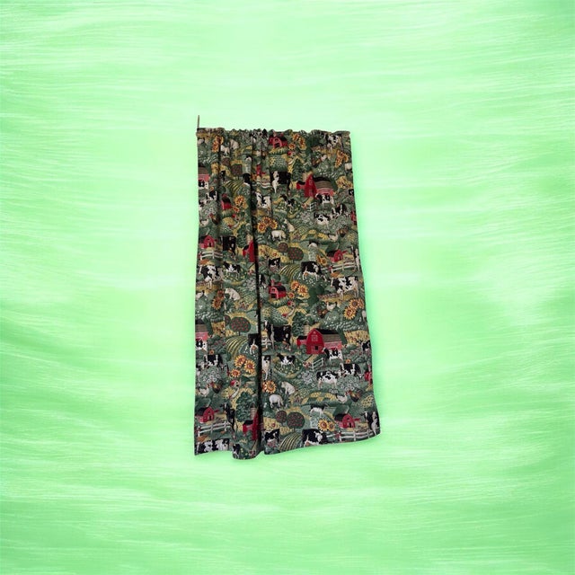 Cow Panel Print 50 Wide X 50 Length Handmade For Sale - Image 4 of 12