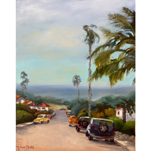 Original Fine Art Painting - Beach Vibes For Sale