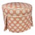 Pink Polka Dot Kellogg Ottoman For Sale