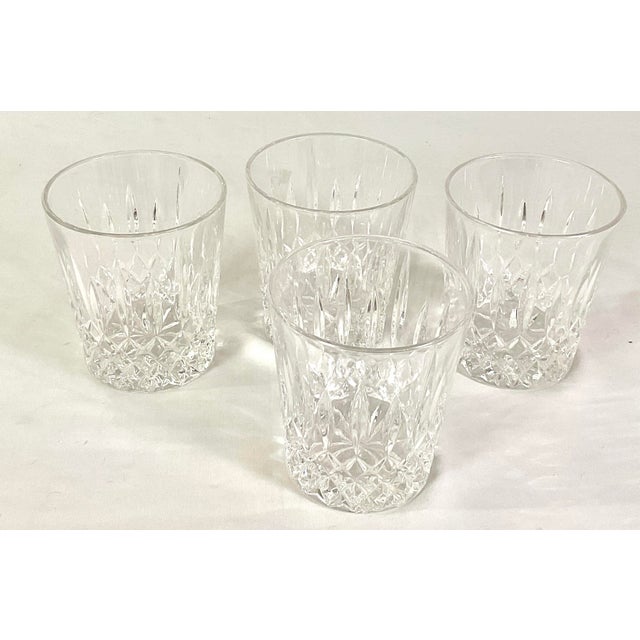 Waterford, Crystal of Ireland Makers of Luxury Premium Crystal – 8 Ounce Lismore Tumblers – Set of Four For Sale - Image 6 of 6