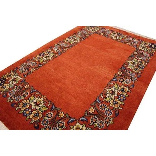 Middle East Rug with Floral Pattern For Sale - Image 8 of 11