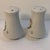 Noritake 1970s Noritake County Fair Stoneware Salt & Pepper Set- 2 Pieces For Sale - Image 4 of 7
