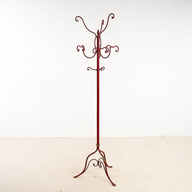 Wrought Iron Coat Rack For Sale - Image 5 of 5