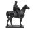 Garibaldi Riding A Horse is an original bronze sculpture realized by Carlo Rivalta. Signed by the artist. Beautiful and...