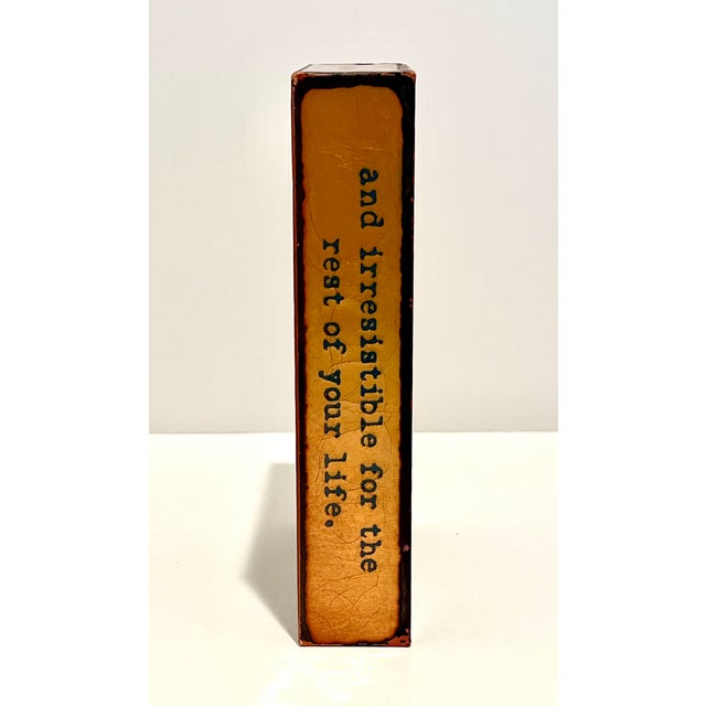 Houston Llew Spiritile Timeless #161 – Coco Chanel Quote – Glass Enamel on Copper Wall Art For Sale In Detroit - Image 6 of 14