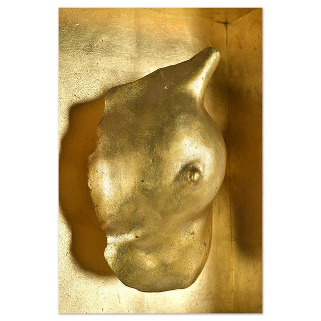 Figurative Sculpture, 1970s, Gilded Plaster For Sale - Image 5 of 9