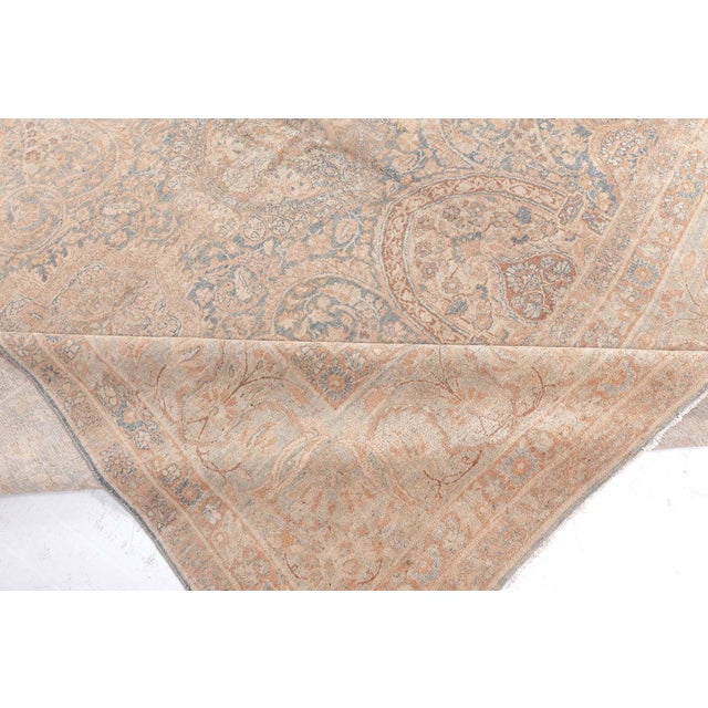 Early 20th Century Persian Khorassan Hand Knotted Wool Carpet For Sale - Image 5 of 8