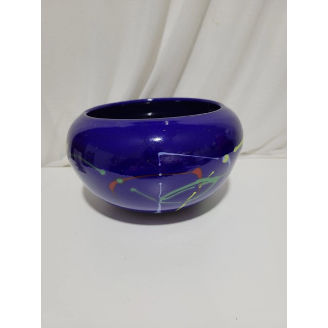1980s Italian Modern Art Glass Bowl by v. Nason, Signed and Numbered For Sale - Image 10 of 10