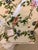 French Vintage 1976 Flowering Tree Brunschwig & Fils , Inc Hand Print Fabric 44” X 50” For Sale - Image 3 of 12