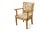Vintage Salon Lounge Chair with Floral Tapestry Upholstery, 1940s For Sale - Image 15 of 15