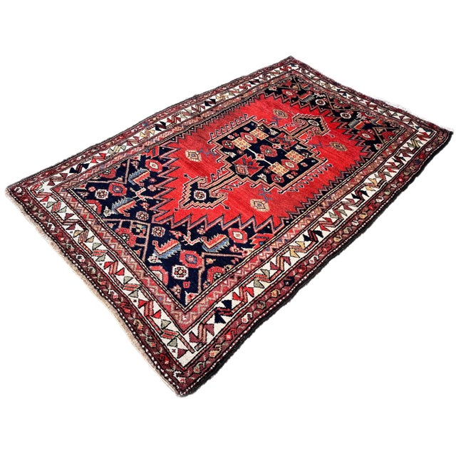 Antique Luri Rug in Wool, 1920s For Sale - Image 3 of 18