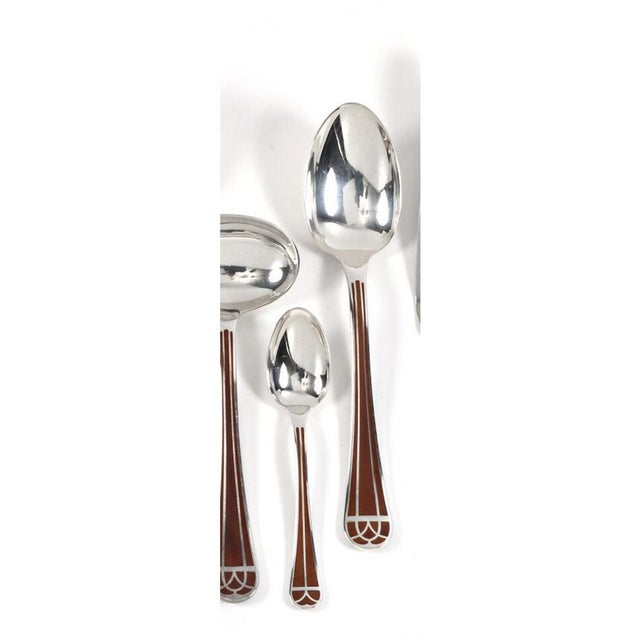 Talisman Sienna Cutlery Set from Christofle, Set of 96 For Sale - Image 4 of 13