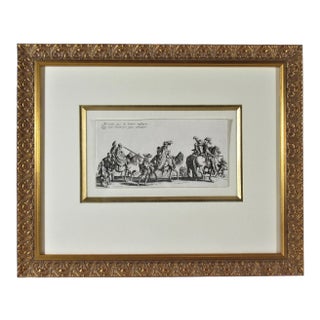 Jacques Callot, Nous Voila Pas de Braves., from the suite les Bohemiens, 1620 For Sale