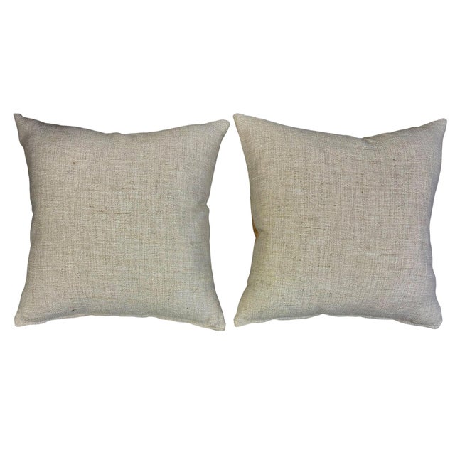 Vintage Clearance House Pillows - A Pair For Sale - Image 4 of 4