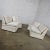 Mid 20th Century Mid-Century Modern to Modern & Hollywood Regency White Two Piece Angled Sectional Sofa For Sale - Image 5 of 13