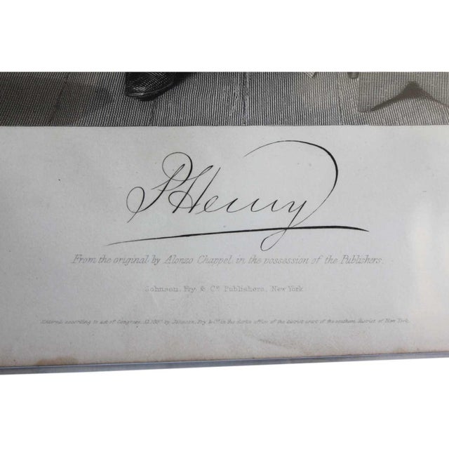 American Mid 19th Century Henry, Print by Alonzo Chappel For Sale - Image 3 of 4