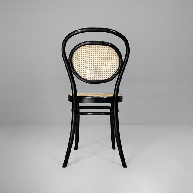 Italian Chairs in Straw and Wood for Sautto and Liberale, 1930s, Set of 6 For Sale - Image 6 of 14
