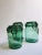 French Colored Glass Jars from Durfor, 1920s, Set of 3 For Sale - Image 9 of 12