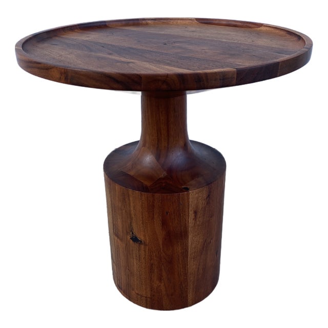 Blu Dot Turn Tall Side Table For Sale