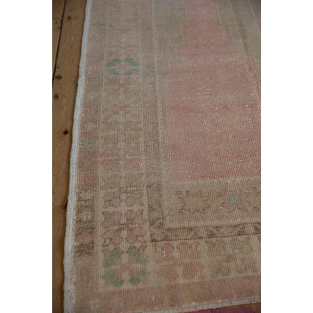 Vintage Distressed Oushak Rug - 2'10" X 5'2" For Sale - Image 9 of 10