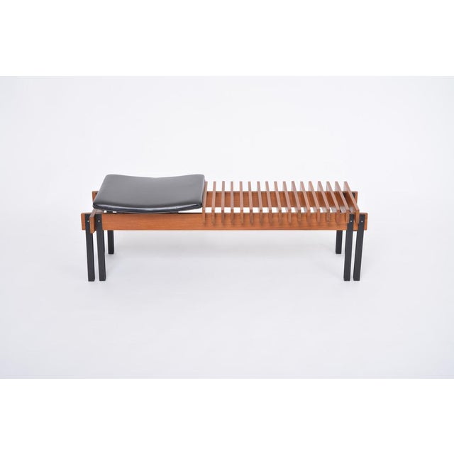 Mid-Century Modern Bench by Inge & Luciano Rubino for Apec, 1960s For Sale - Image 16 of 16