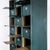Industrial French Industrial Dark Green Metal Cabinet, 1920s For Sale - Image 3 of 11