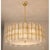 Contemporary Italian Gold Round Chandelier with Tropical Murano Glass by Simoeng for Simoeng For Sale - Image 3 of 6