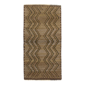 Vintage Hand-Knotted Persian Gabbeh Rug 4'0" X 6'0"