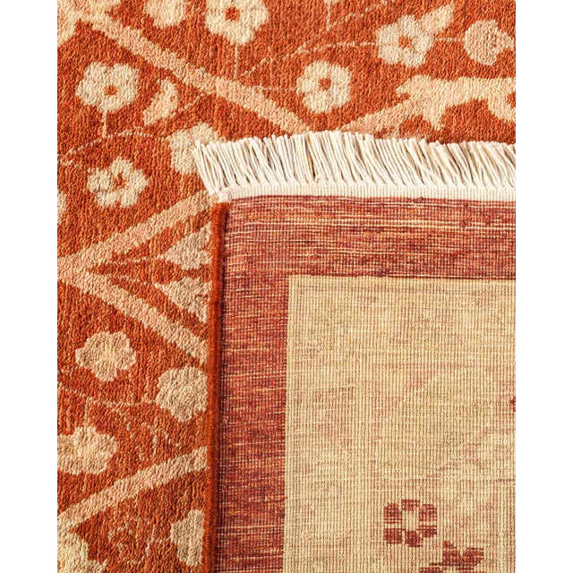 2010s Mogul Collection Hand-Knotted Area Rug - Red Collection 8' 1" X 10' 4" For Sale - Image 5 of 10