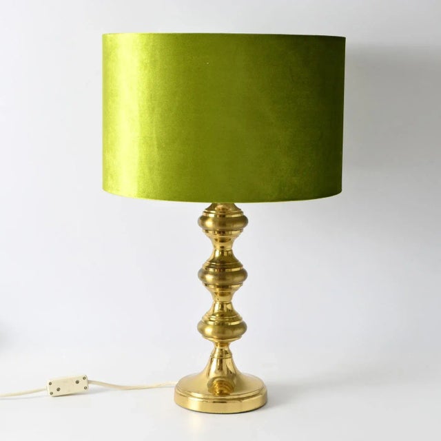 Mid-Century Modern Mid-Century Brass Table Lamp, 1970s For Sale - Image 3 of 12
