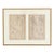 Diptych With Two Antique Engravings by Benoît-Louis Prévost For Sale