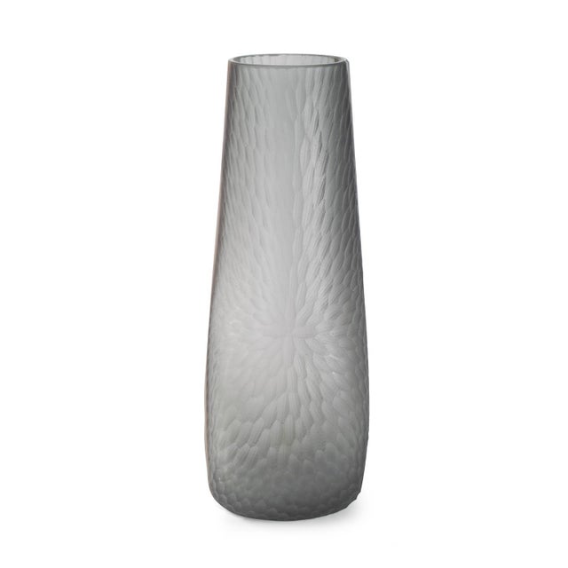 Smooth Vibe Glass Vase- Tall For Sale In Chicago - Image 6 of 11