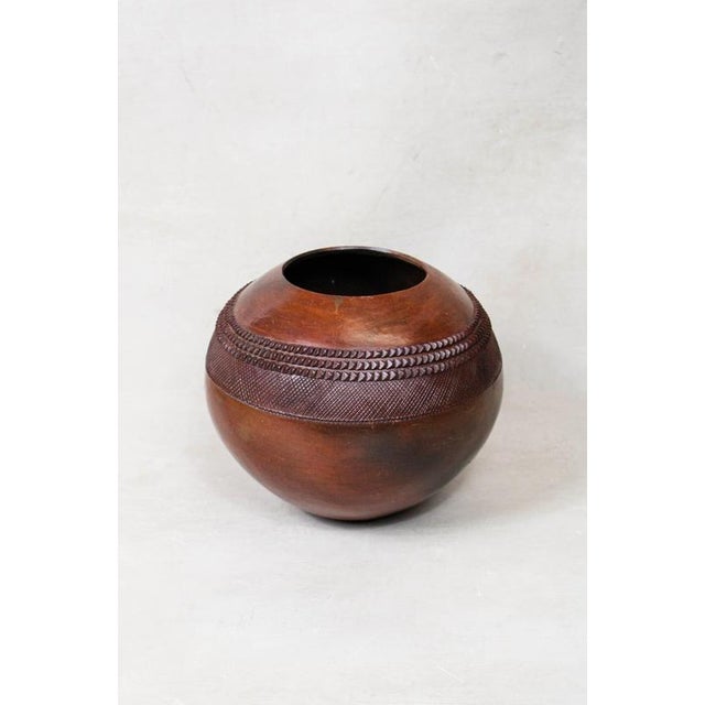 Zulu Pot in Clay For Sale - Image 3 of 5