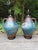 2020s Monumental Volcanic Glaze Ceramic Amphora Table Lamps – A Pair For Sale - Image 5 of 8