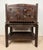 Spanish Carved Oak Bargueño on Stand, 1930 For Sale - Image 11 of 12